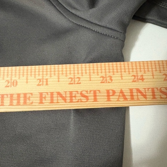 Men’s PING Full Zip Charcoal Fleece Jacket with Double Zipper. Black Embroidery - Picture 13 of 15